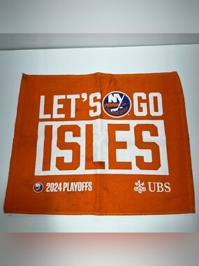 NWT New York Islanders 2024 Playoffs Towel - NEW. (Lot 2)
